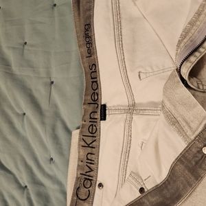 Metallic Jeans Size 16/